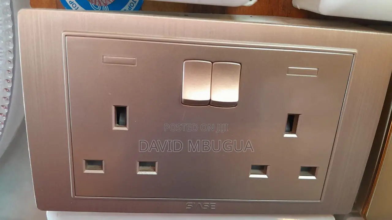 Double Gang Wall Socket