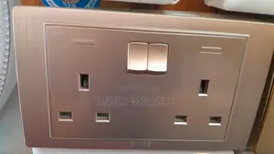 Double Gang Wall Socket