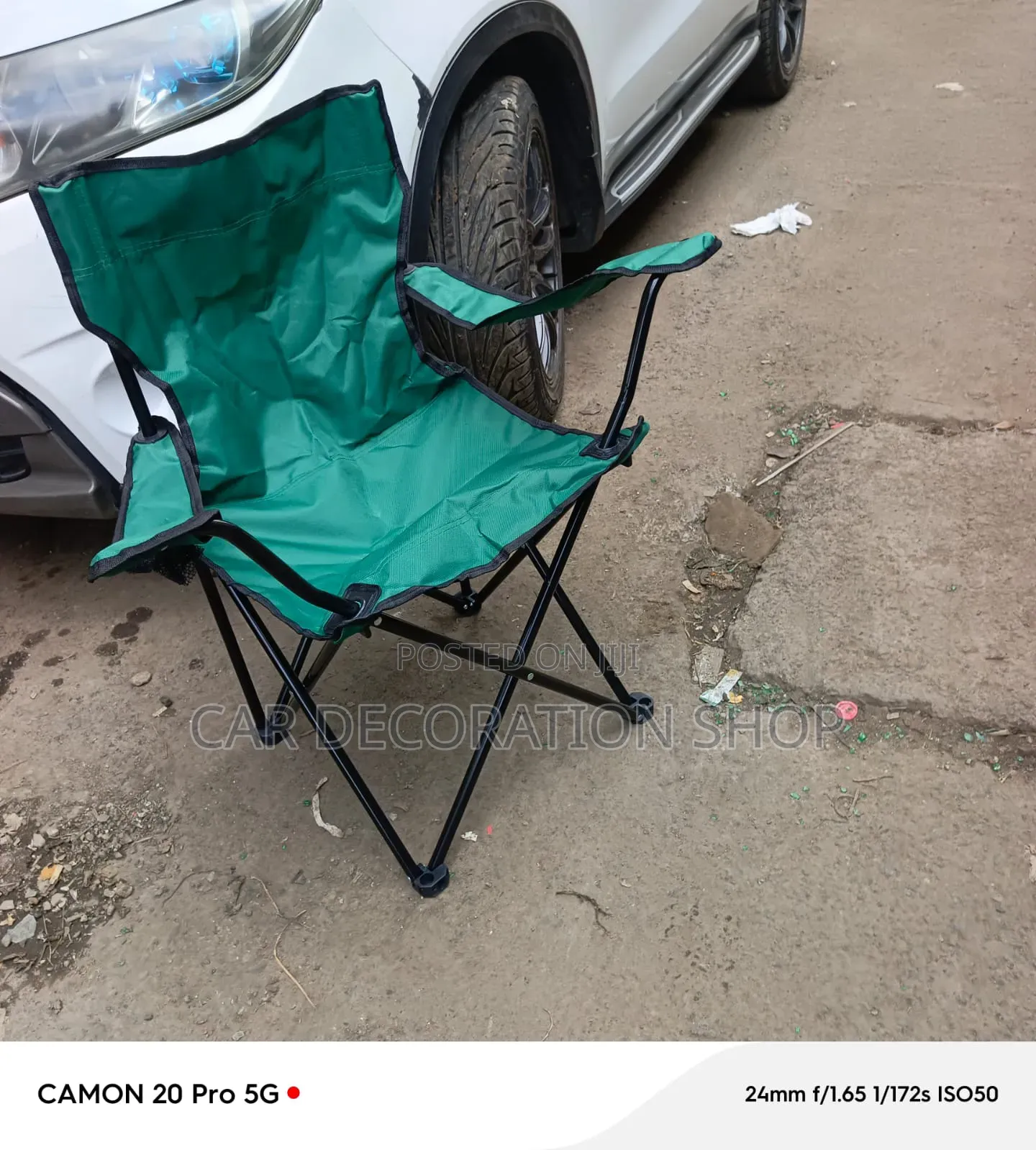 Water Resistant Fabric Collapsible Design Foldable Outdoor Seat
