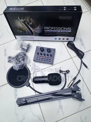 Bm800 V8 Live Streaming Podcast Recording Microphone Set