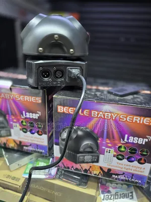 Led Stunning Light Show! Rich Beetle Baby Moving Head Stage Light