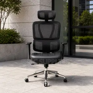 Orthopedic High Back Mesh Task Chair.
