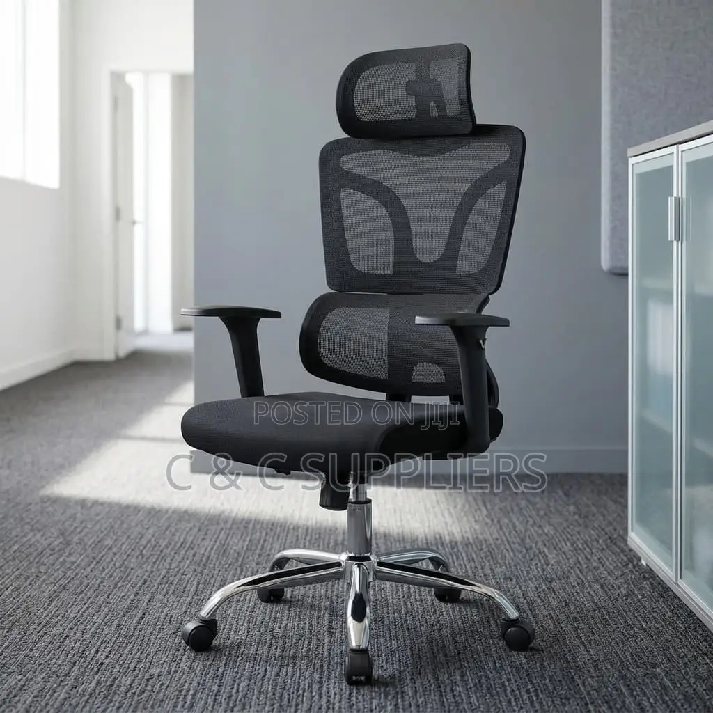 Orthopedic High Back Mesh Task Chair.