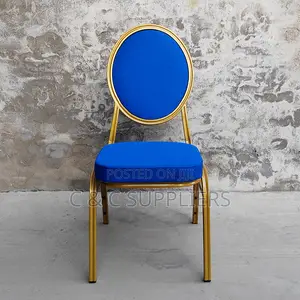 Armless Round Back Banquet Conference Chair