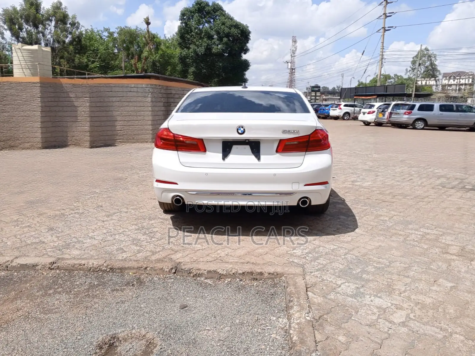 BMW 5 Series 2017 White