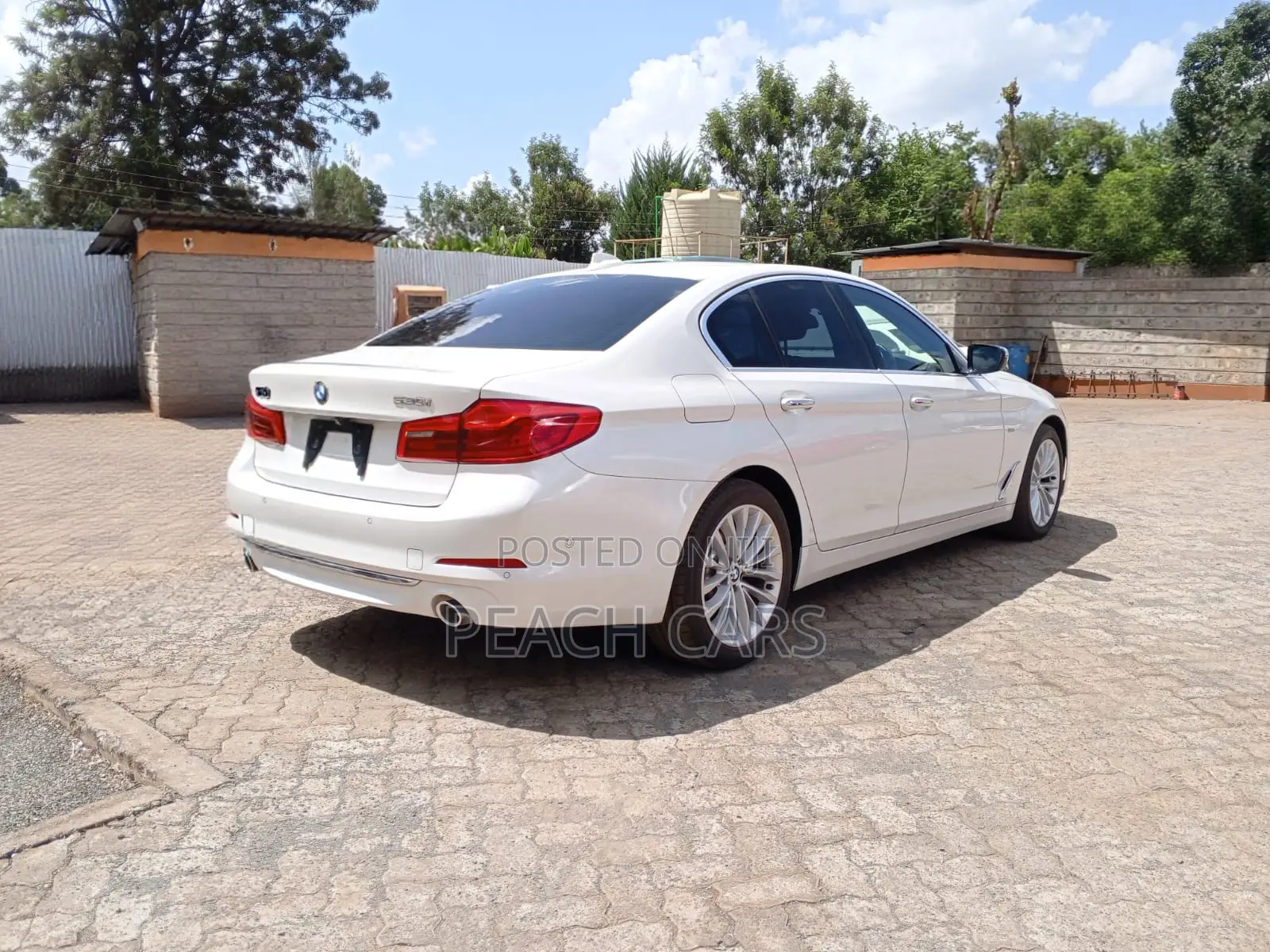 BMW 5 Series 2017 White