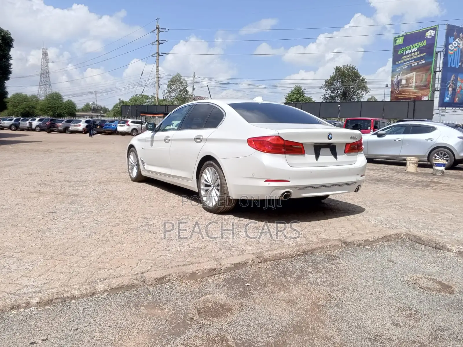 BMW 5 Series 2017 White