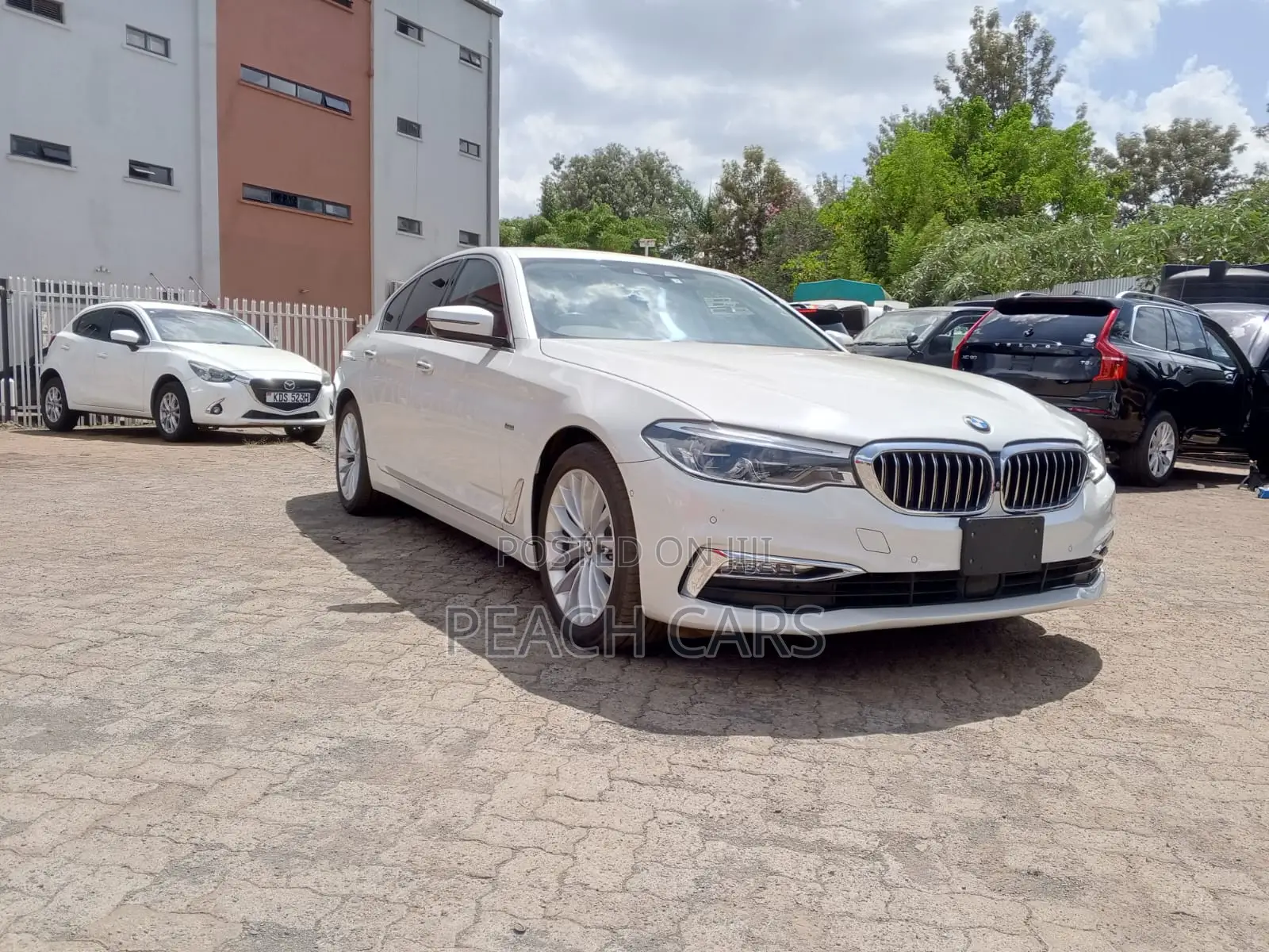 BMW 5 Series 2017 White