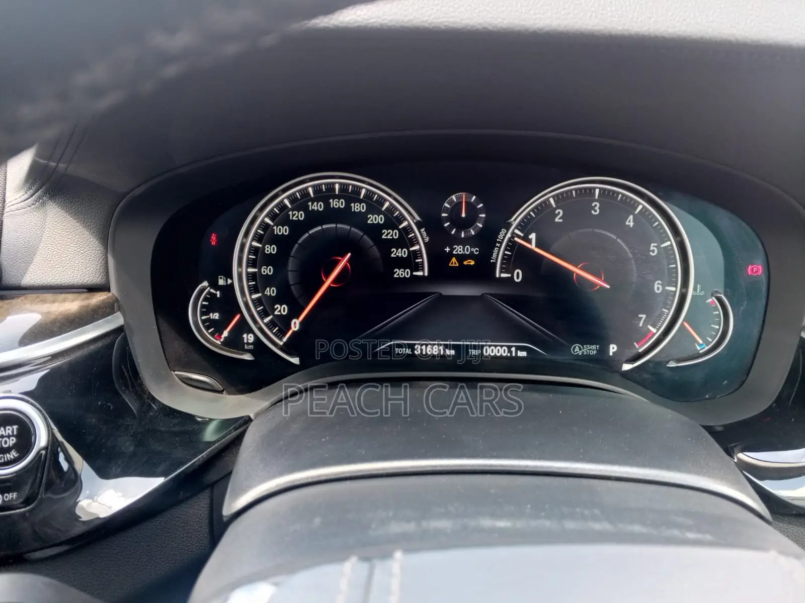 BMW 5 Series 2017 White