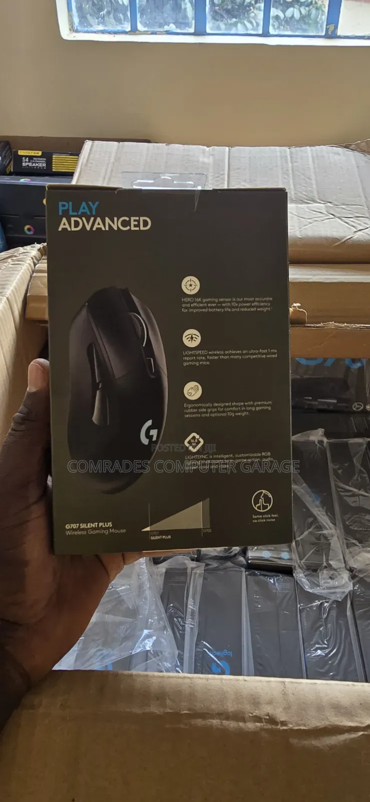 Silent Plus Wireless Gaming Mouse