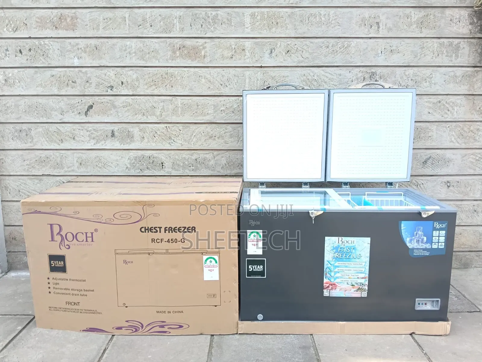 Roch 350litrs Chest Freezer