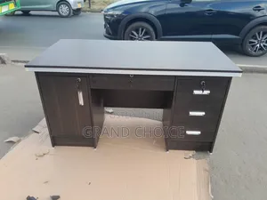 1.4m Office Executive Desk Dark Grey