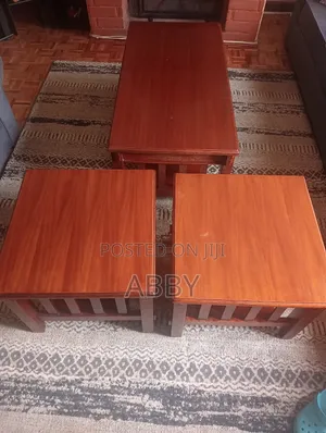 3 Piece Mahogany Coffee Table
