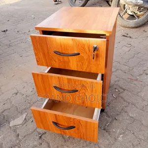 Brown Bed Side Drawer Cabinet
