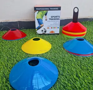 50pcs Football Cones. Professional Sports Training Marker Cons