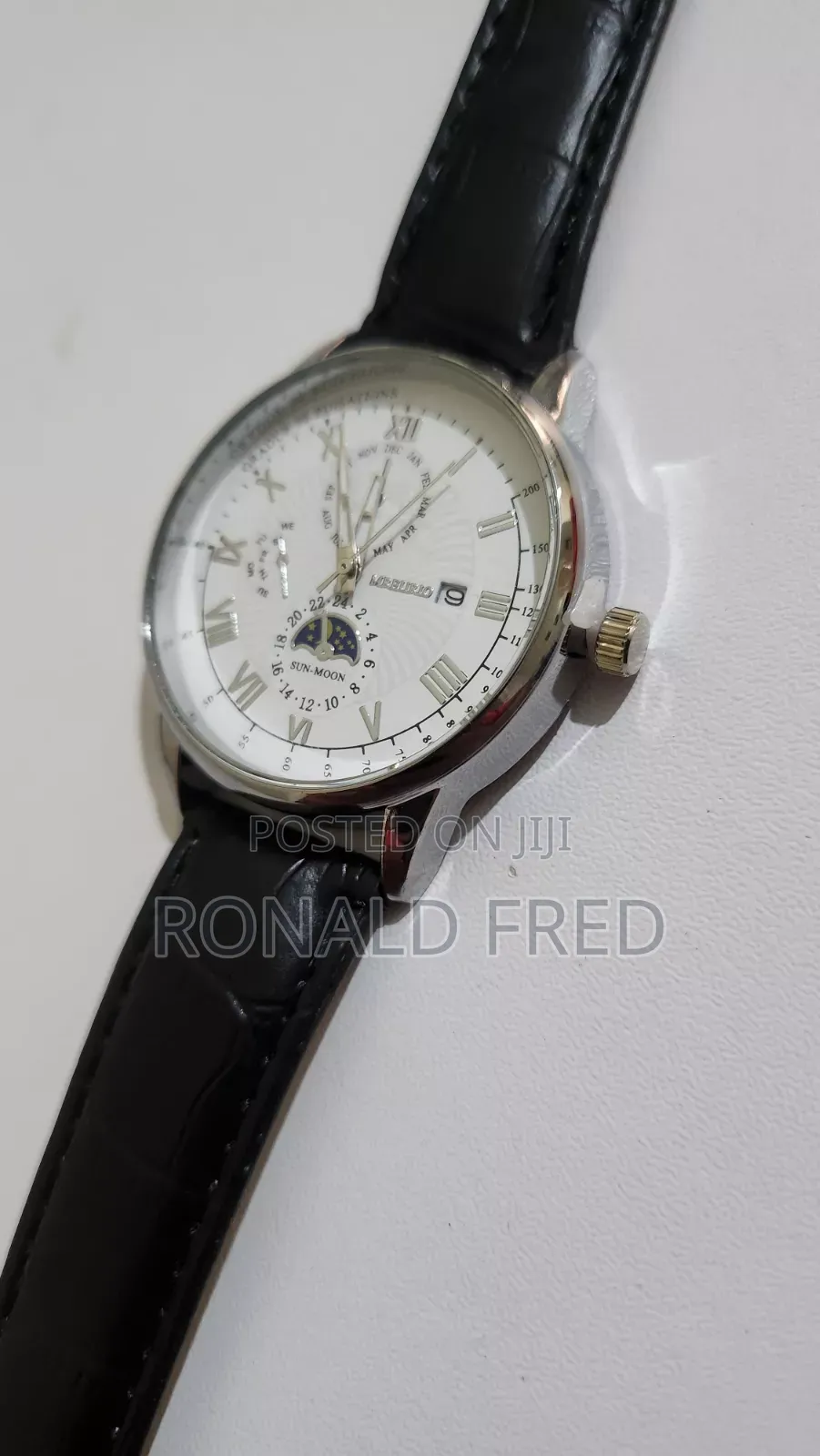 Leather Men's Watch