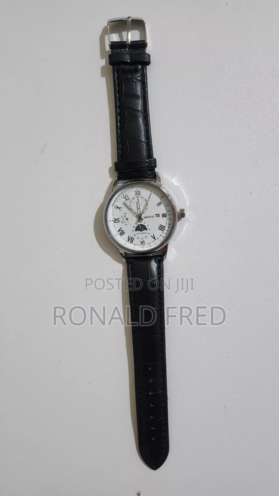 Leather Men's Watch