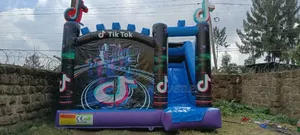 Tiktok Themed Bouncy Castles Available for Hire