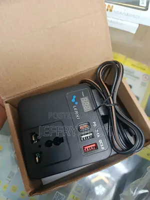 Lerxi Car Power Inverter Designed to Convert 12v/24v Dc to 220v Ac.