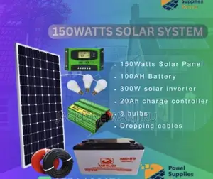 150w Solar System Kit / 150w All in One Solar Kit