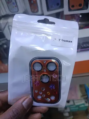 Rhinestone Camera Protector for iPhone 17 Pro Max Clear Scratch-Proof