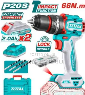 Compact 66 Nm Brushless Impact Drill