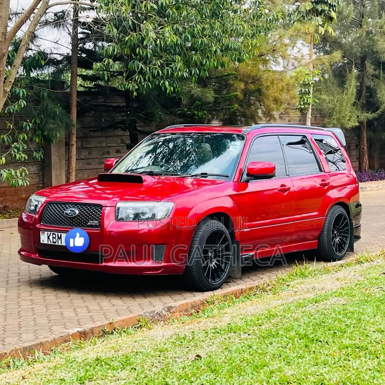 Subaru Forester 2008 Red