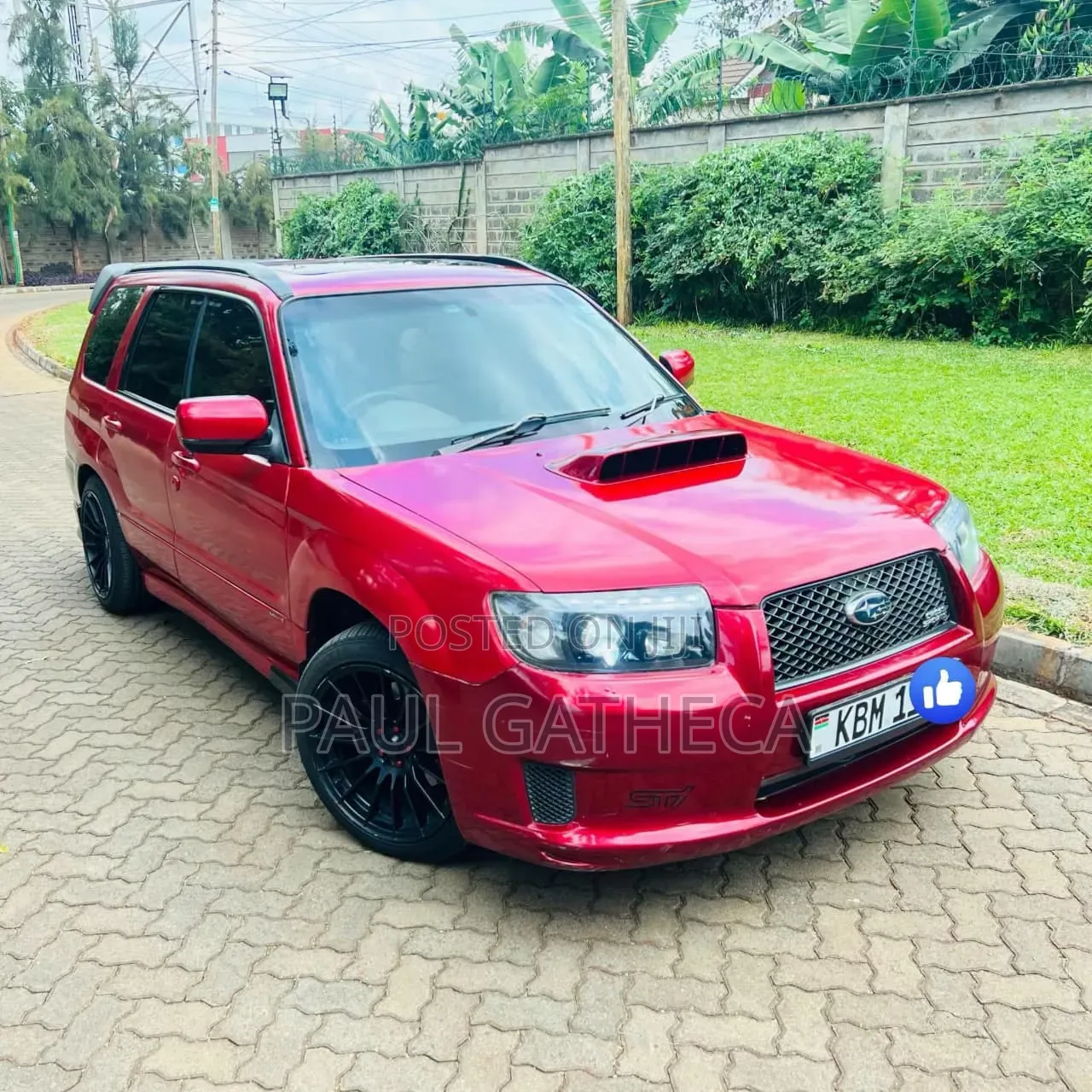 Subaru Forester 2008 Red