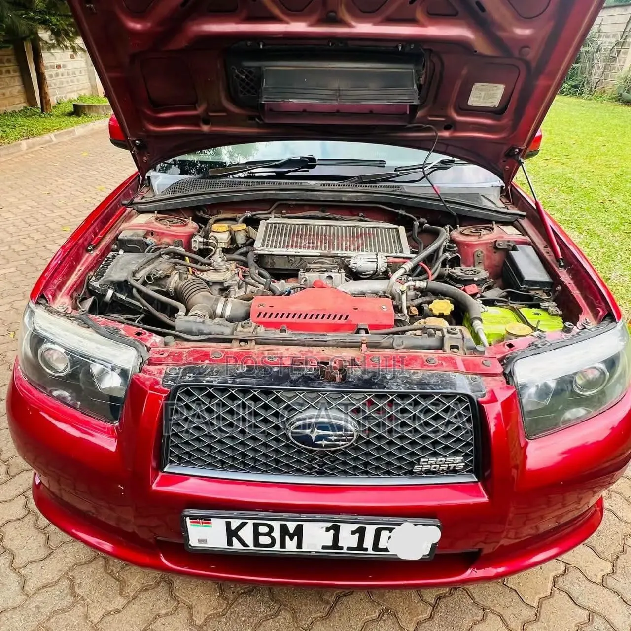 Subaru Forester 2008 Red