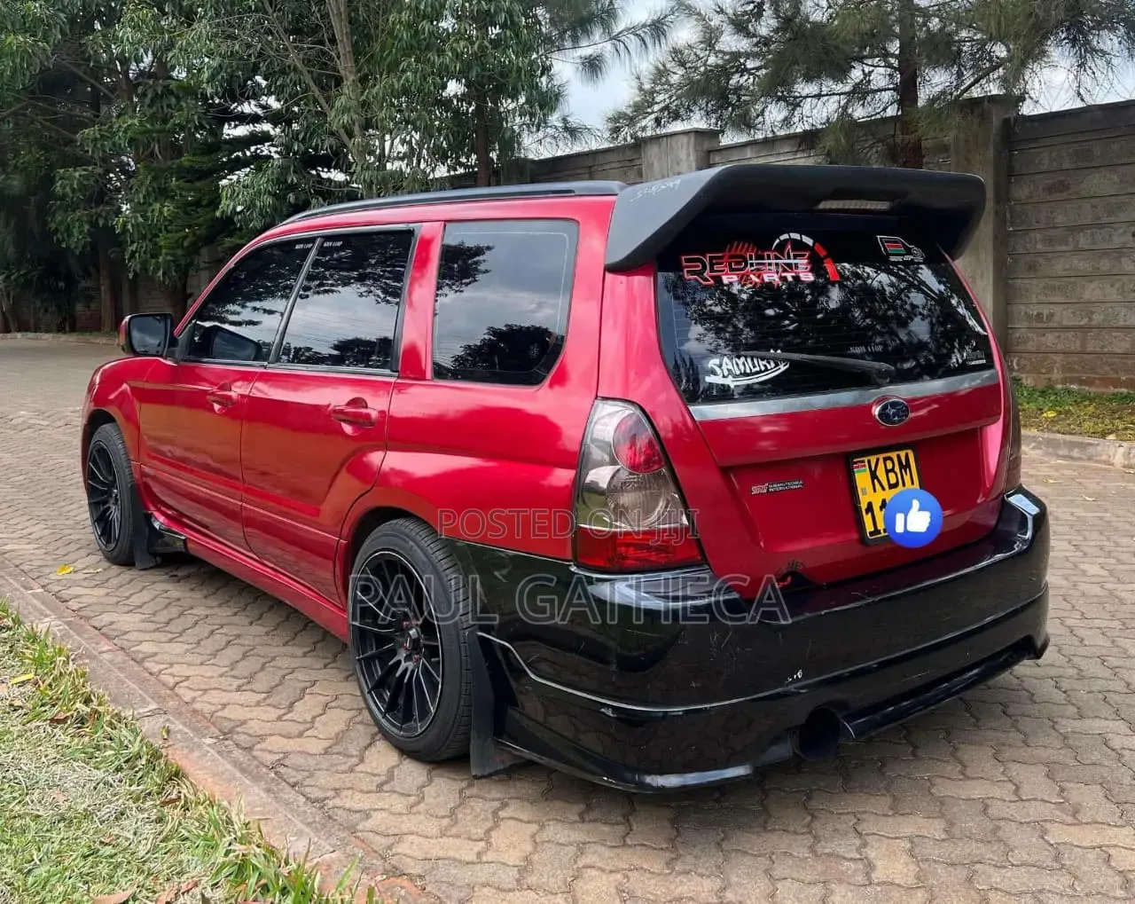Subaru Forester 2008 Red