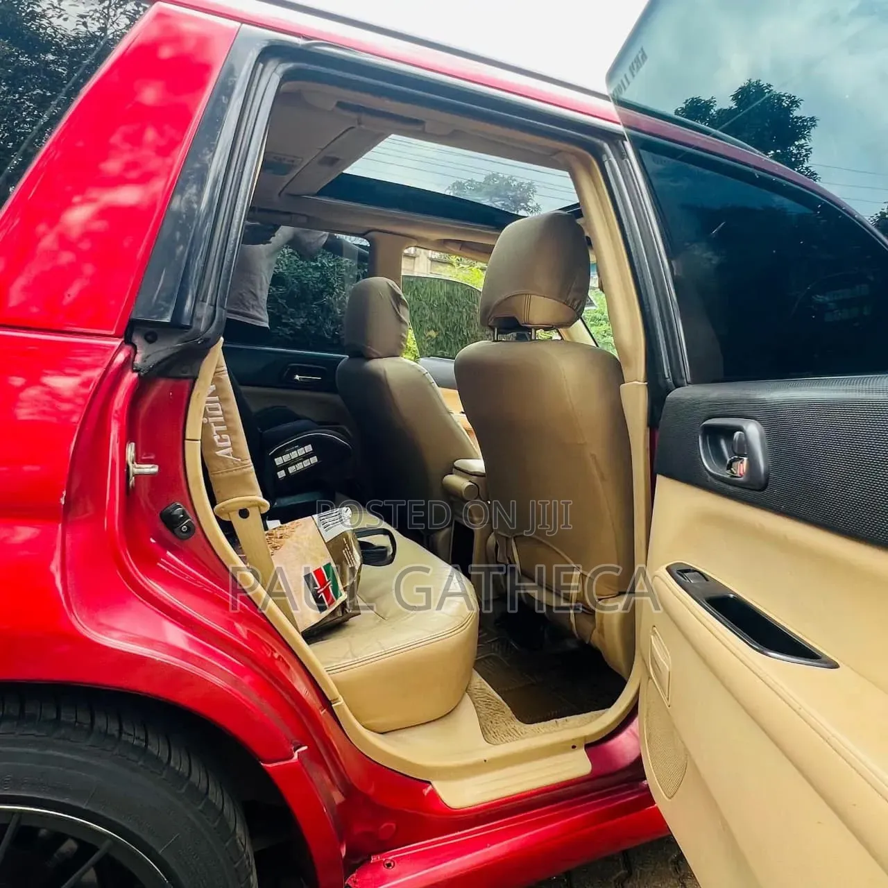 Subaru Forester 2008 Red