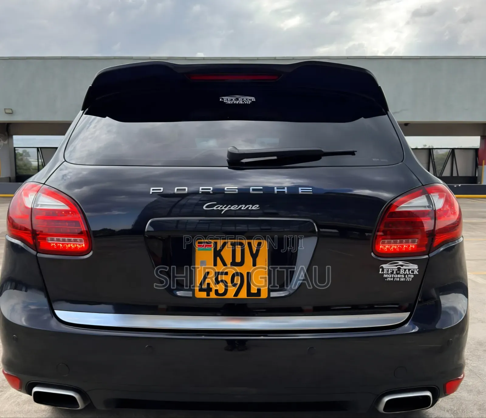 Porsche Cayenne 2014 Black