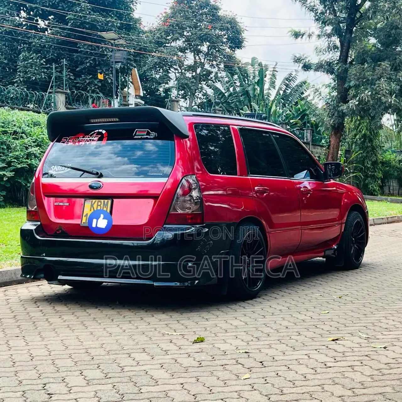 Subaru Forester 2008 Red