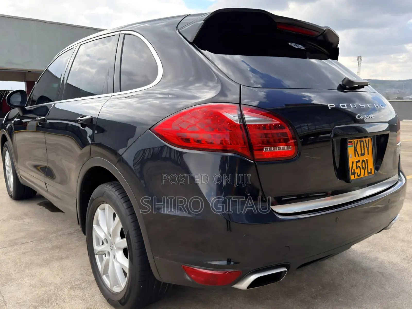 Porsche Cayenne 2014 Black