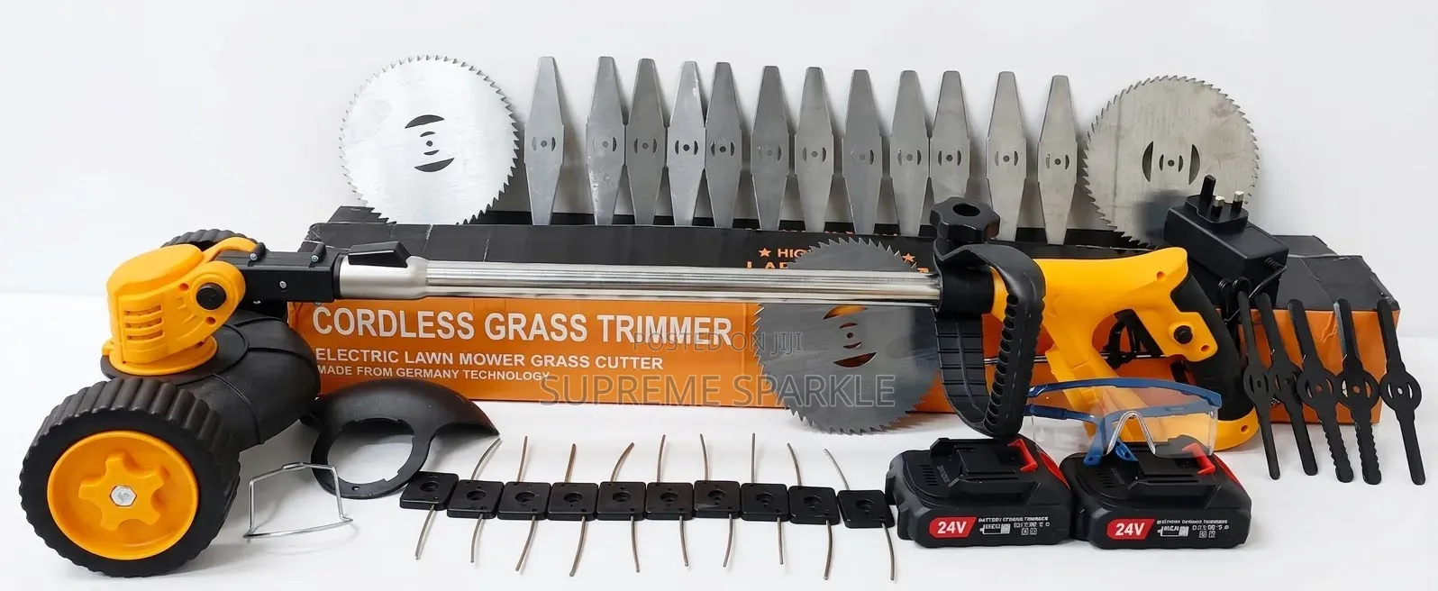 Generic Brand 24v Cordless Grass Trimmer and Brush Cutter.
