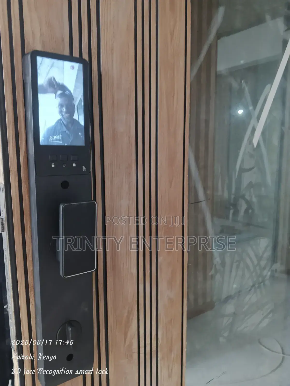 Smart Lock 3d Face Recognition Smart Locks for Front Door Tuya Wifi