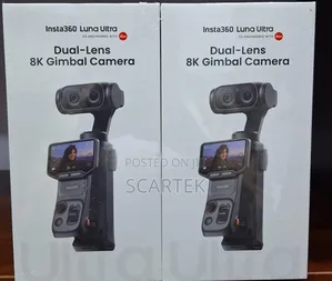 Insta 360 Lunar Ultra Dual Lens Gimbal Camera