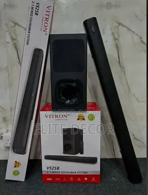 Vitron V52sb 2.1ch Bluetooth Soundbar With Subwoofer, Fm Radio
