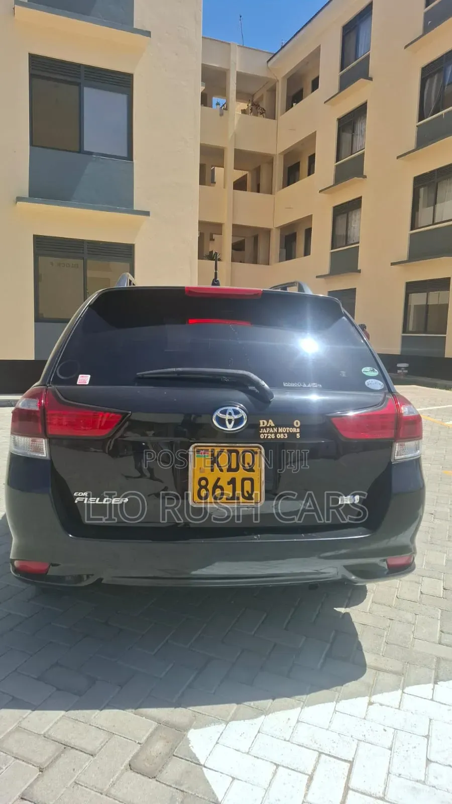 Toyota Corolla Fielder 2017 Black