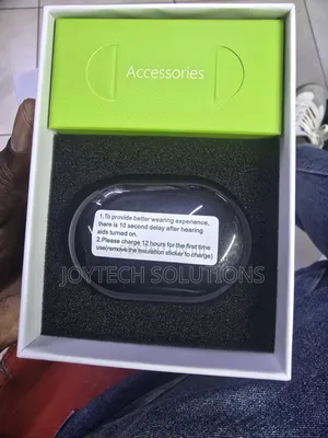 Rechargeable Wireless Hearing Aid Pair – Sleek Discreet Design