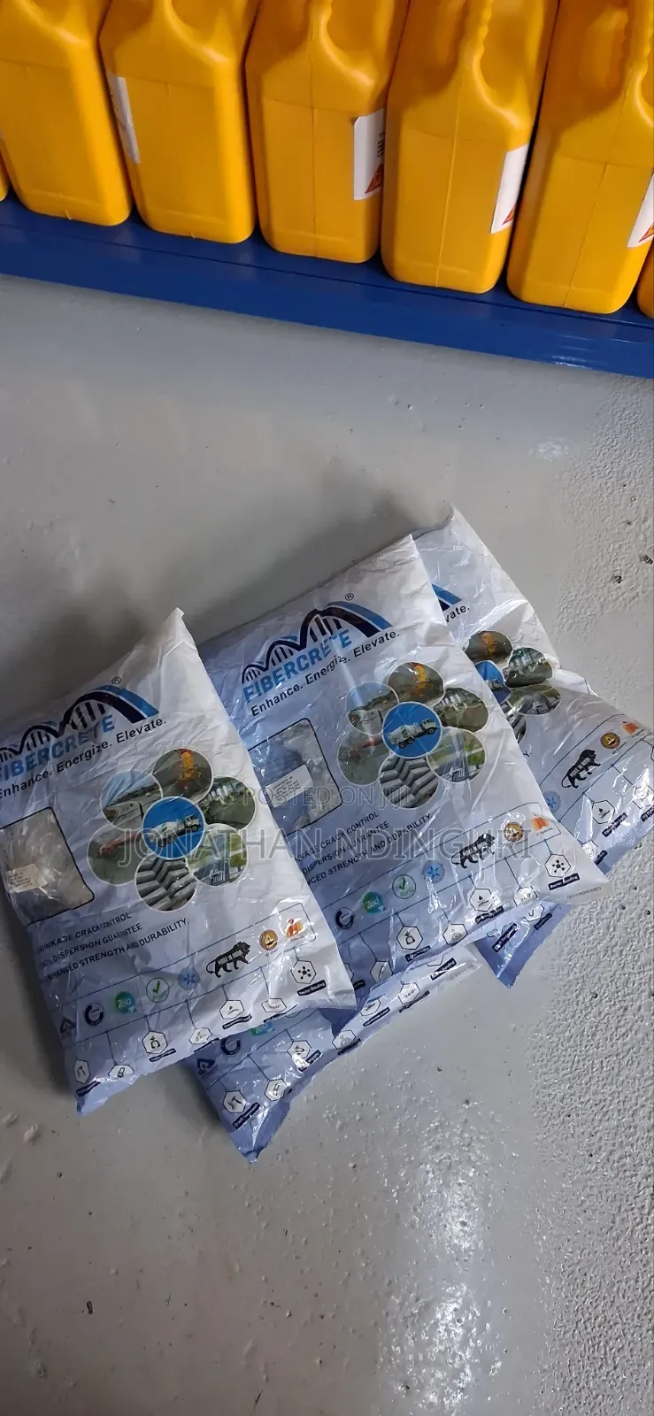 Concrete Fibre – Crack Control Reinforcement Additive