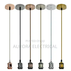 Metallic Pendant Light.