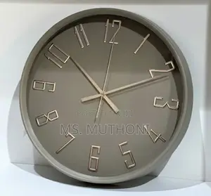 30cm Modern Round Wall Clock 