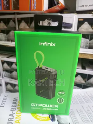 Infinix Gt Power 20000mah Power Bank – 55w Fast Charging