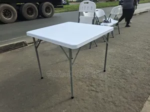1m Square Foldable Table