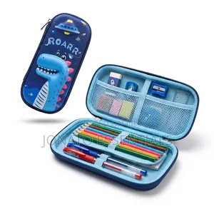 3d Space Astronaut Dinosaur Hard Shell Pencil Case For Kids