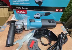 Makita 4-Inch (100mm) Angle Grinder – Heavy-Duty Electric Power Tool