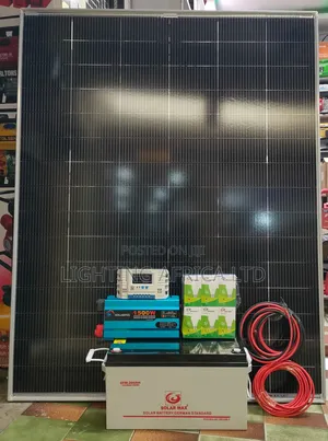 515 Watts Solar - 200ah/20hr Battery - 1500w Inverter - 50a Controller