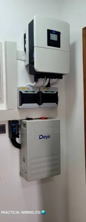 Deye 6kva Inverter - Deye 5.12kwh Lithium - (6)615 Watts Solar Package