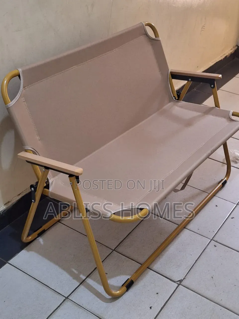 Portable Double Seat Camping Chair